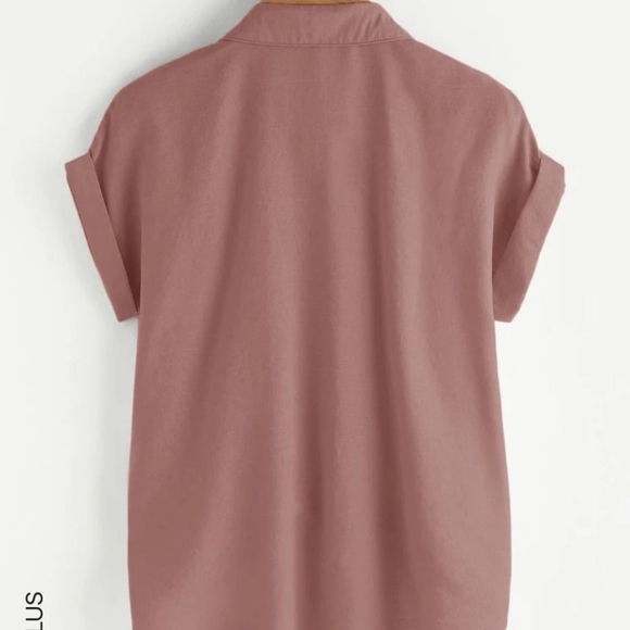 Pink Button Down Shirt - Picture 5 of 7